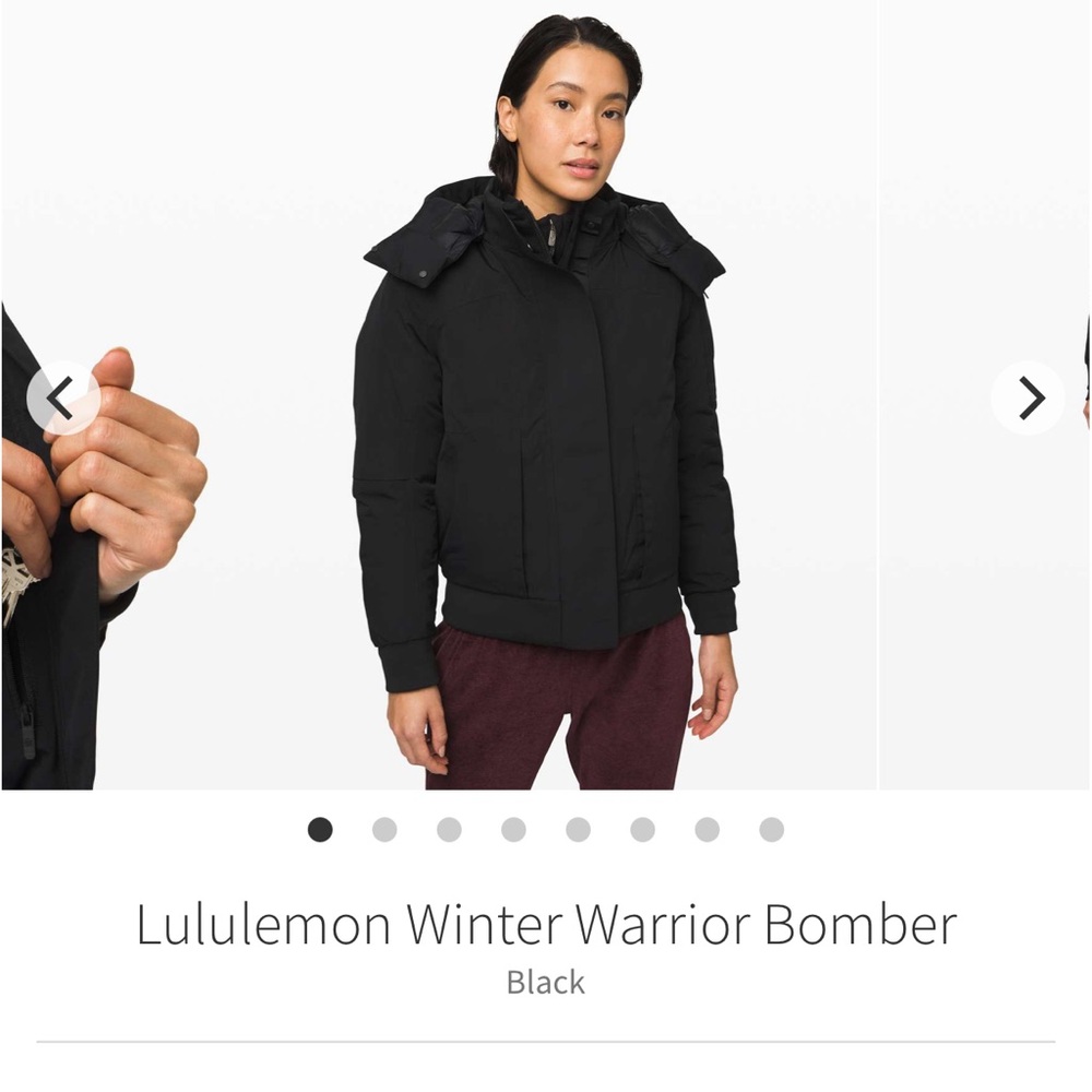 lululemon Winter Warrior Bomber